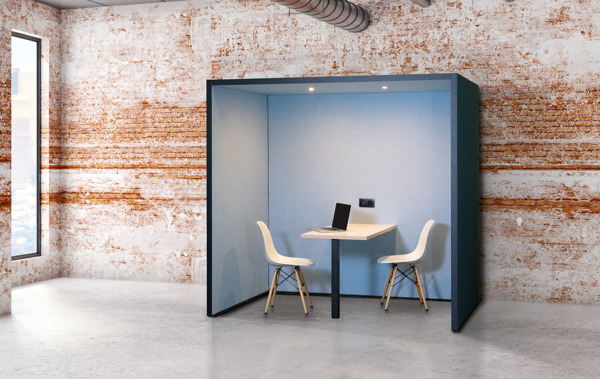 Meeting rooms with high absorption